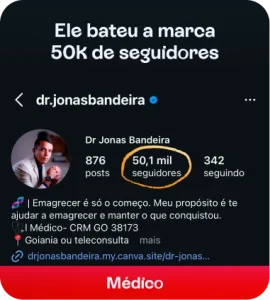 Medico - 50K seguidores